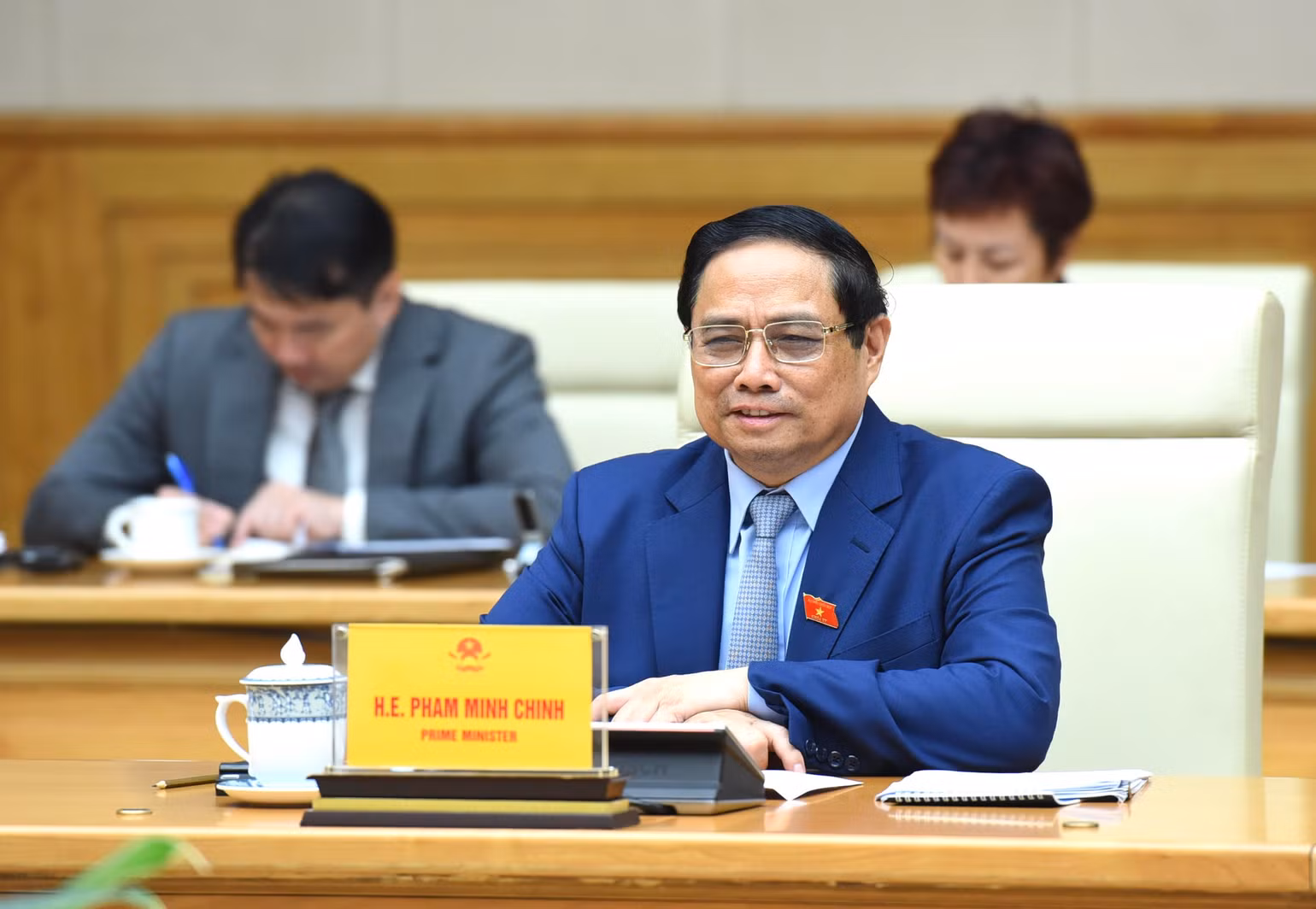 Thủ tướng khẳng định, Việt Nam luôn trân trọng, lắng nghe và đề nghị các tổ chức LHQ tại Việt Nam tiếp tục tư vấn chính sách, hỗ trợ hoàn thiện thể chế...