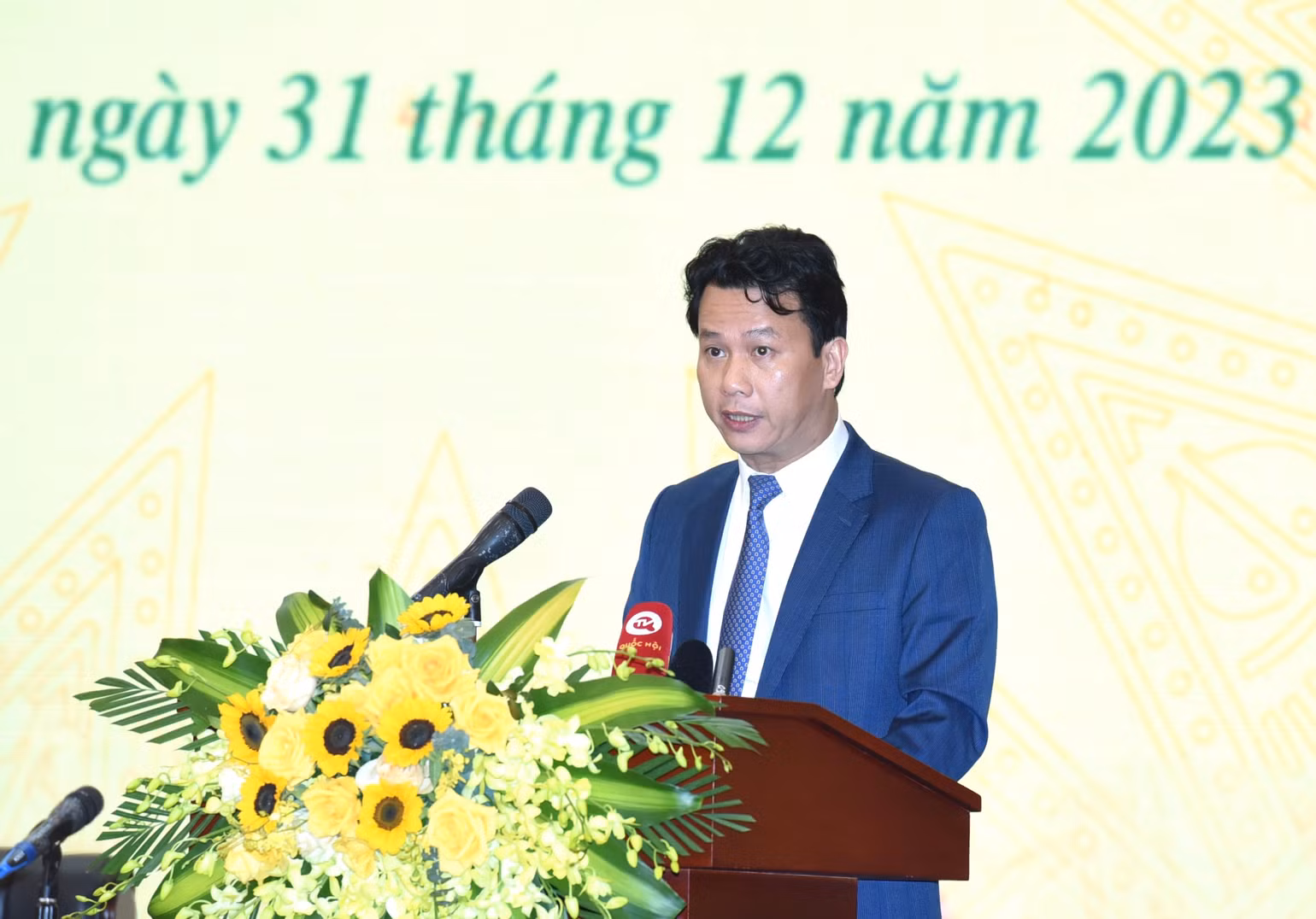Bộ trưởng Tài nguyên và Môi trường phát biểu khai mạc Hội nghị. Bộ trưởng Tài nguyên và Môi trường phát biểu khai mạc Hội nghị.