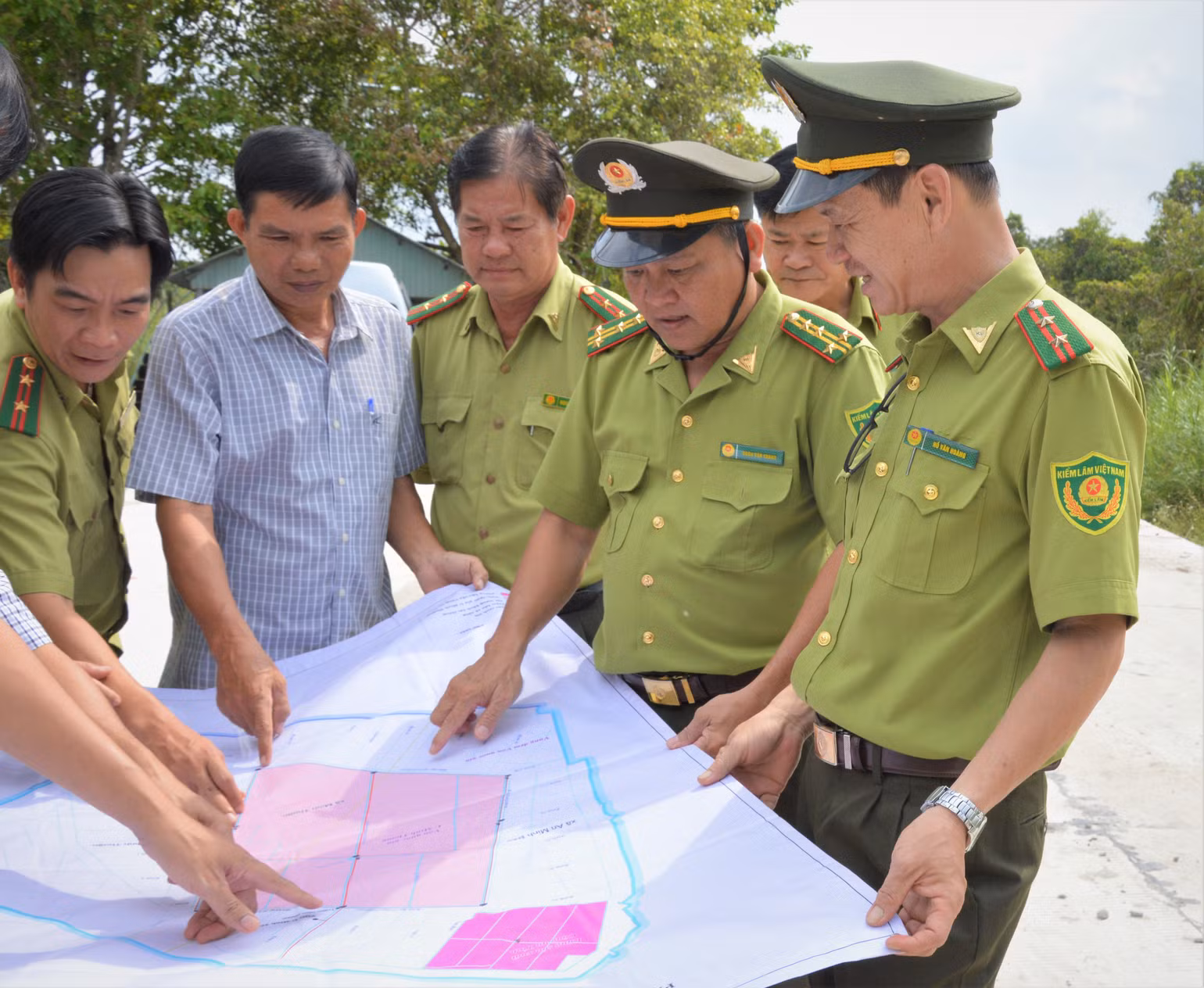Kiểm tra công tác phòng, chống cháy rừng tại Vườn Quốc gia U Minh Thượng.