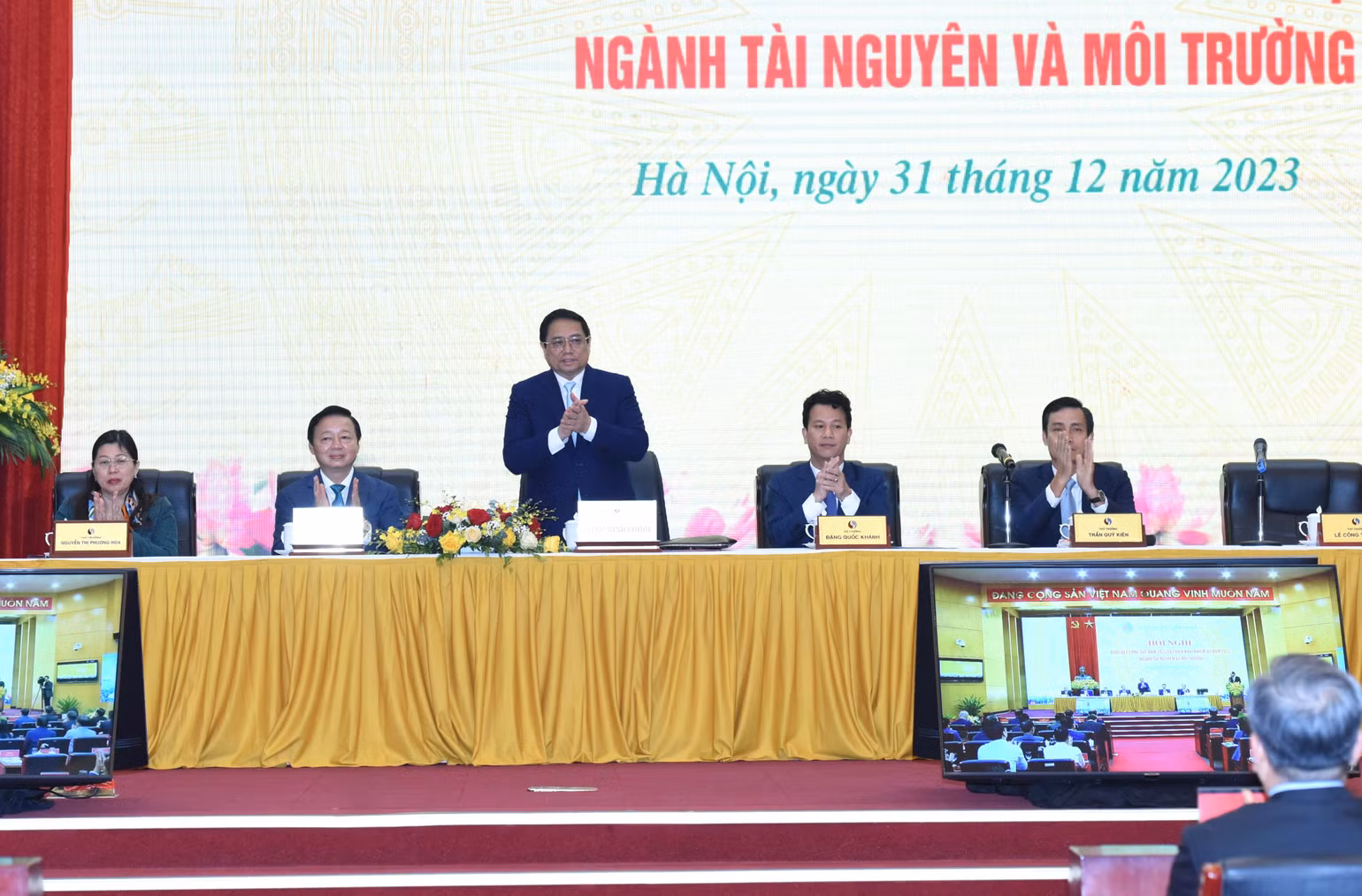 Thủ tướng Phạm Minh Chính dự và phát biểu chỉ đạo Hội nghị.