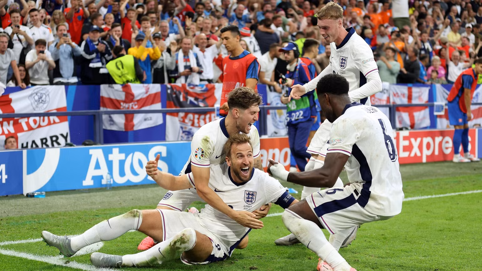 Anh vẫn bất bại trong 11 trận đấu gần đây nhất trong khuôn khổ EURO. (Ảnh: EURO 2024) Anh vẫn bất bại trong 11 trận đấu gần đây nhất trong khuôn khổ EURO. (Ảnh: EURO 2024)