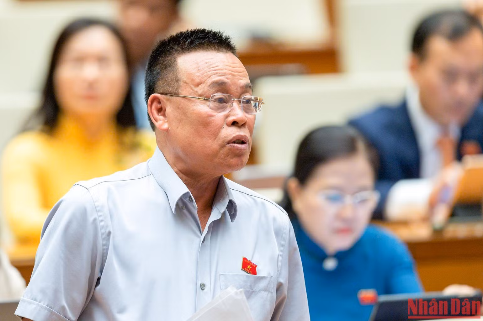 Đại biểu Nguyễn Như So (Bắc Ninh) phát biểu. (Ảnh: DUY LINH) Đại biểu Nguyễn Như So (Bắc Ninh) phát biểu. (Ảnh: DUY LINH)