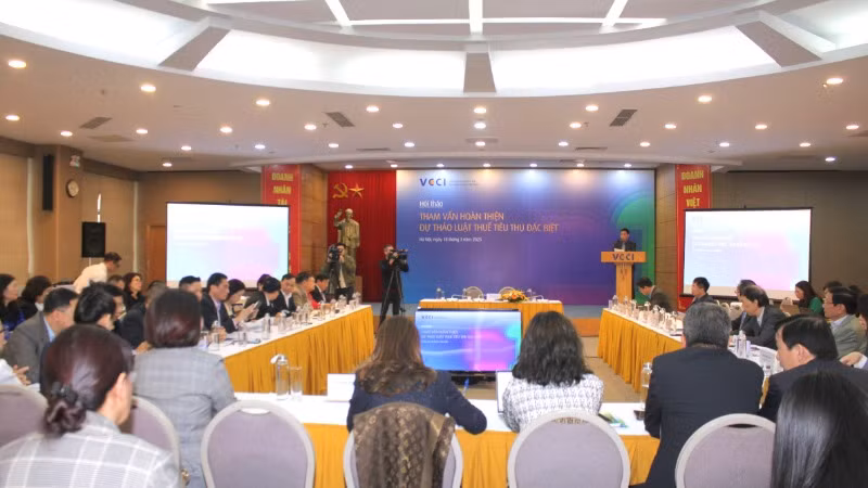 Quang cảnh hội thảo. (Ảnh: TRUNG HƯNG) Quang cảnh hội thảo. (Ảnh: TRUNG HƯNG)