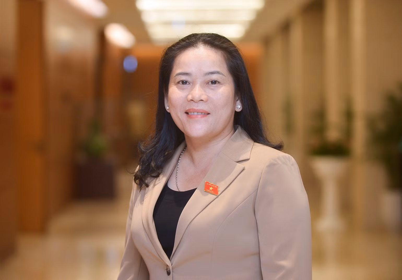 Đại biểu Lê Thị Thanh Lam - Phó Trưởng Đoàn đại biểu Quốc hội chuyên trách tỉnh Hậu Giang. (Ảnh: quochoi.vn)