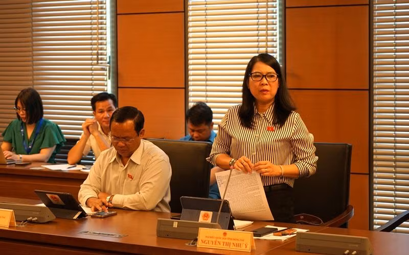 Đại biểu Nguyễn Thị Như Ý - Đoàn đại biểu Quốc hội tỉnh Đồng Nai. (Ảnh: TRUNG HƯNG) Đại biểu Nguyễn Thị Như Ý - Đoàn đại biểu Quốc hội tỉnh Đồng Nai. (Ảnh: TRUNG HƯNG)