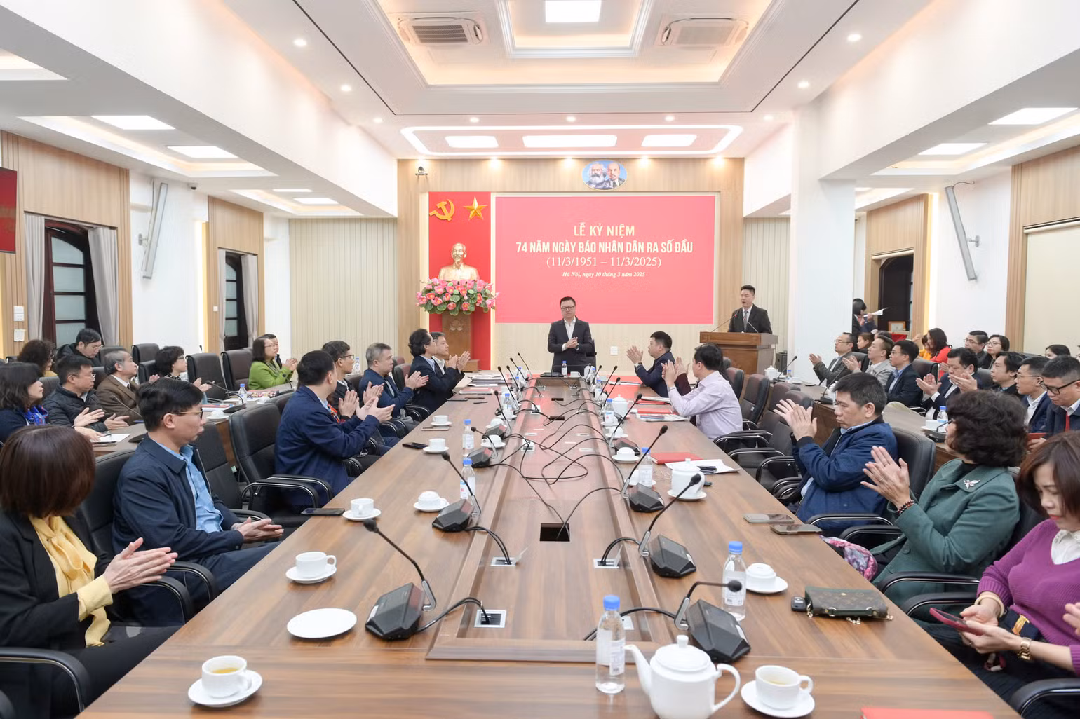 Quang cảnh Lễ kỷ niệm. (Ảnh: THẾ ĐẠI)