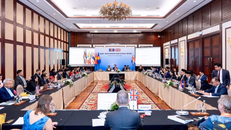 Quang cảnh hội nghị. (Ảnh: Bộ Ngoại giao) Quang cảnh hội nghị. (Ảnh: Bộ Ngoại giao)