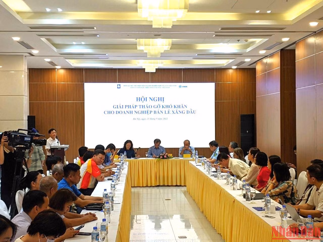 Toàn cảnh hội nghị. (Ảnh: TRUNG HƯNG)