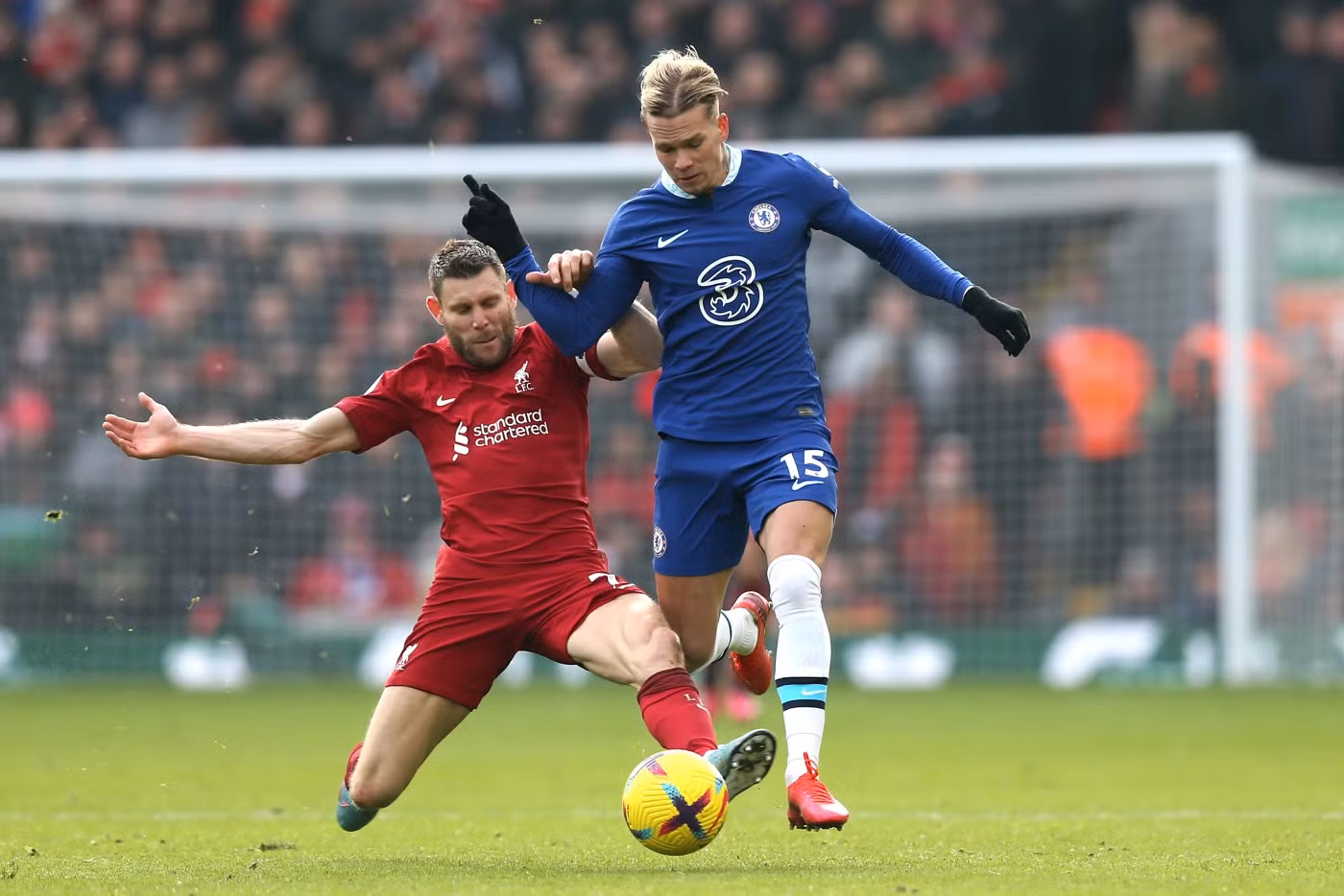 Mudryk chưa thể tỏa sáng mà chỉ dừng lại ở mức tiềm năng trong màu áo Chelsea. (Ảnh: ChelseaFC) Mudryk chưa thể tỏa sáng mà chỉ dừng lại ở mức tiềm năng trong màu áo Chelsea. (Ảnh: ChelseaFC)