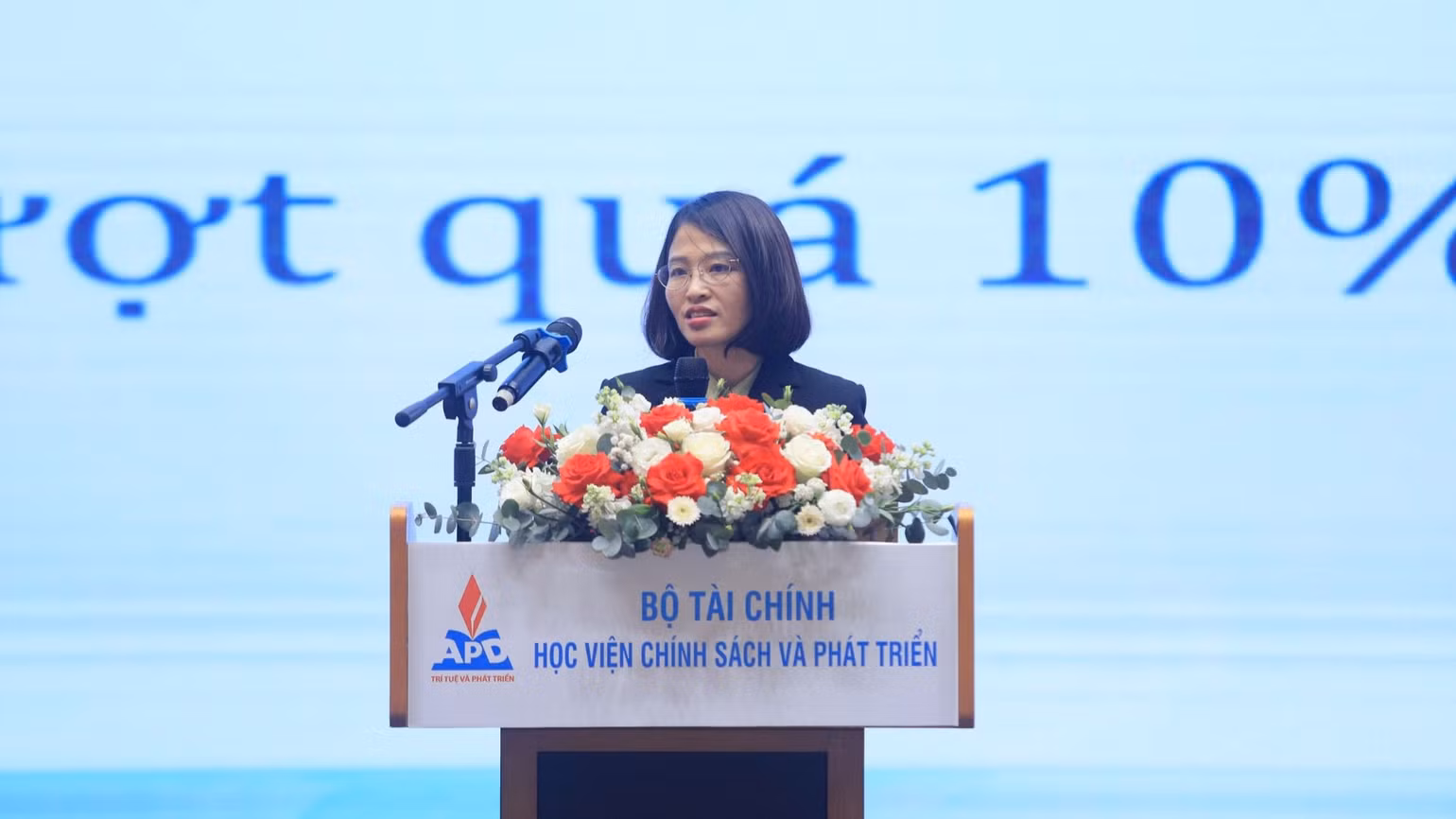 TS Nguyễn Thị Đông, Trưởng Phòng Quản lý đào tạo giới thiệu thông tin tuyển sinh năm 2025.