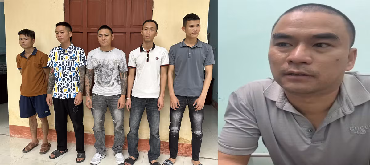 Nhóm đối tượng cho vay lãi nặng trong giao dịch dân sự bị bắt giữ.