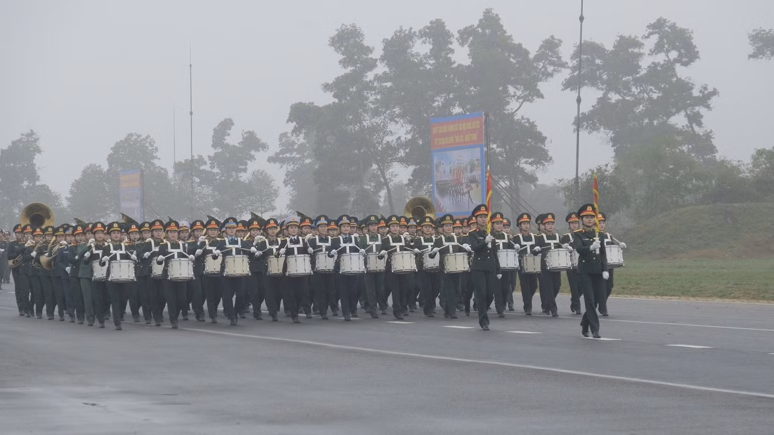 Khối Quân nhạc.