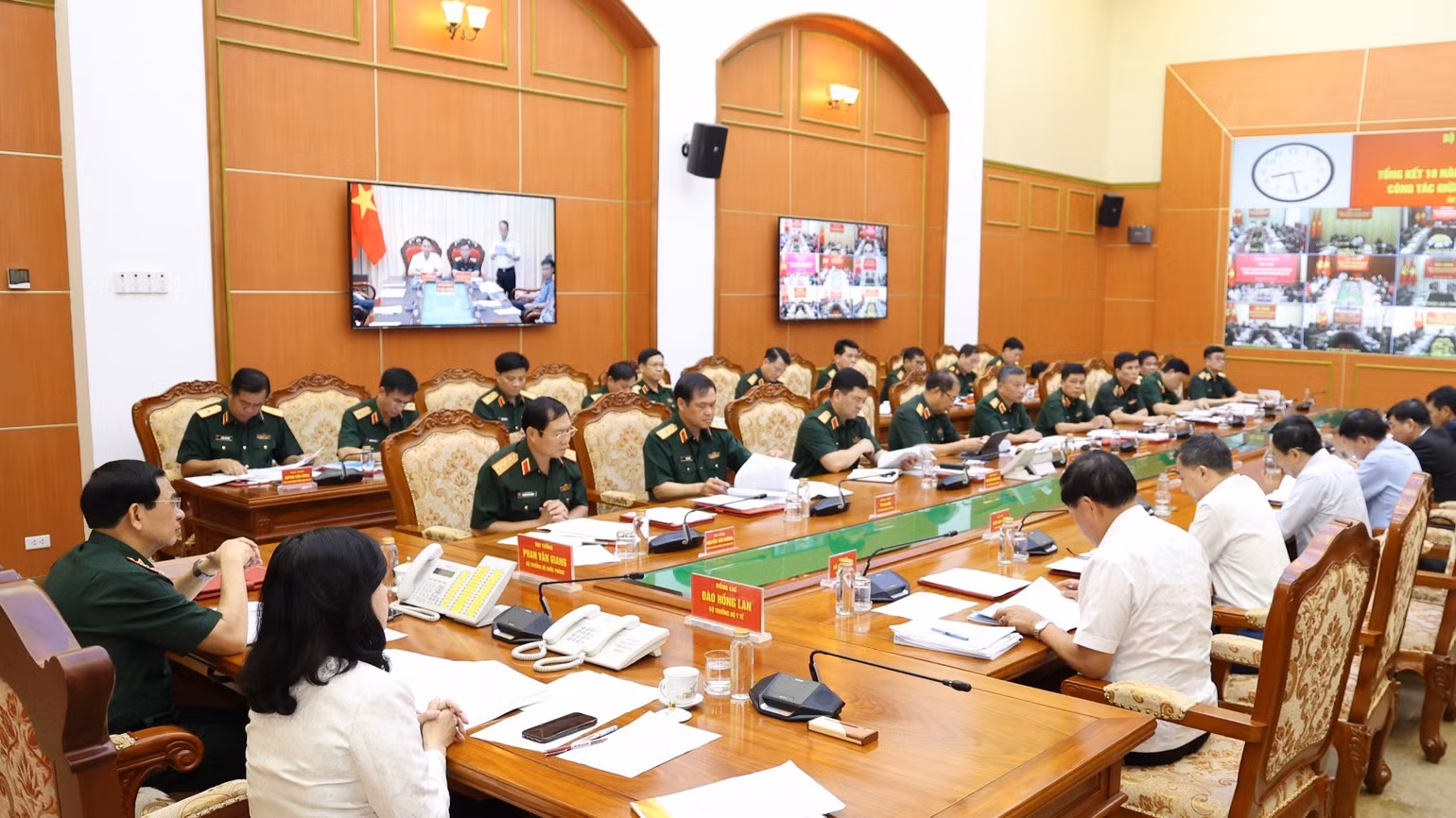 Quang cảnh hội nghị.