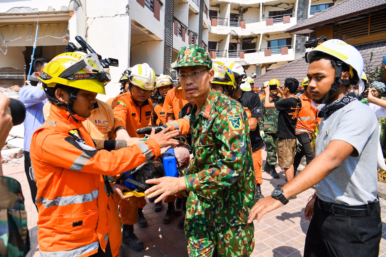 Nạn nhân là anh Thep Maung Maung, bếp trưởng khách sạn Aye Chan Thar.