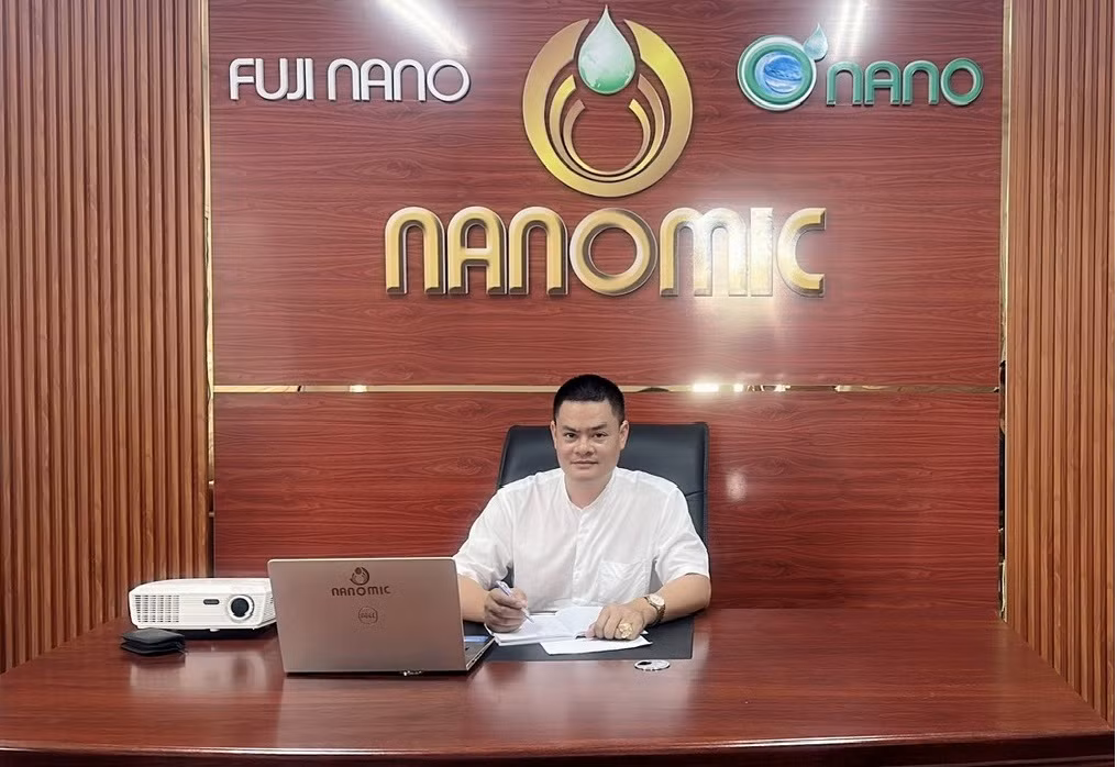 Ông Nguyễn Như Thanh, Tổng Giám đốc Công ty TNHH Nanomic. Ông Nguyễn Như Thanh, Tổng Giám đốc Công ty TNHH Nanomic.