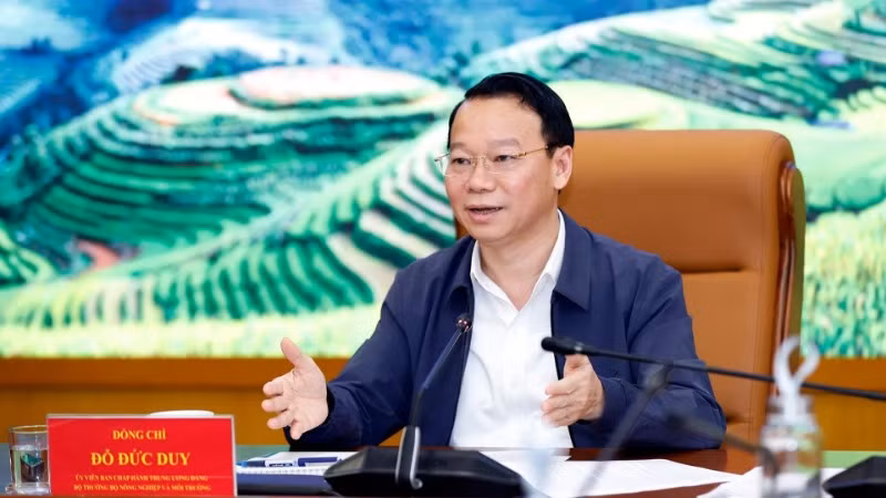 Bộ trưởng Nông nghiệp và Môi trường Đỗ Đức Duy kỳ vọng thông qua việc trao đổi thông tin giúp các cơ quan Nhà nước hiểu rõ hơn về khó khăn của doanh nghiệp.