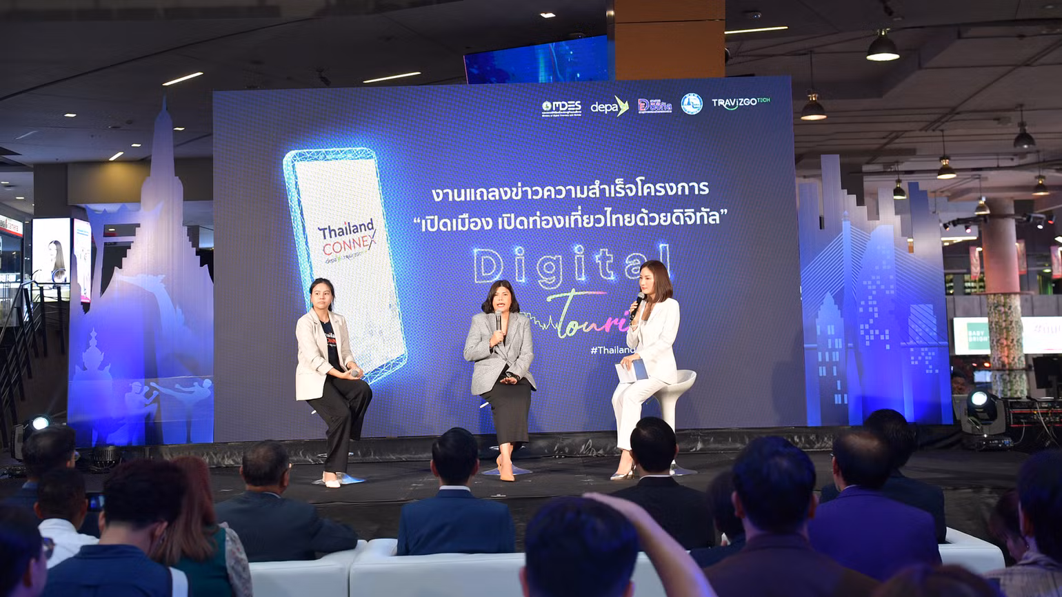 Các doanh nghiệp du lịch Thái Lan chia sẻ về kết quả đạt được từ nỗ lực kết nối số. Các doanh nghiệp du lịch Thái Lan chia sẻ về kết quả đạt được từ nỗ lực kết nối số.