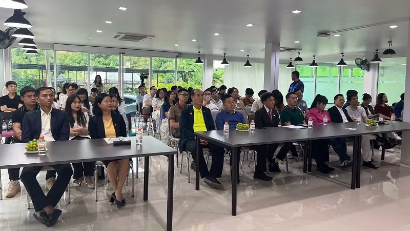 Chương trình được tổ chức tại Trường đại học King Mongkut ở thủ đô Bangkok. (Ảnh: ĐINH TRƯỜNG)