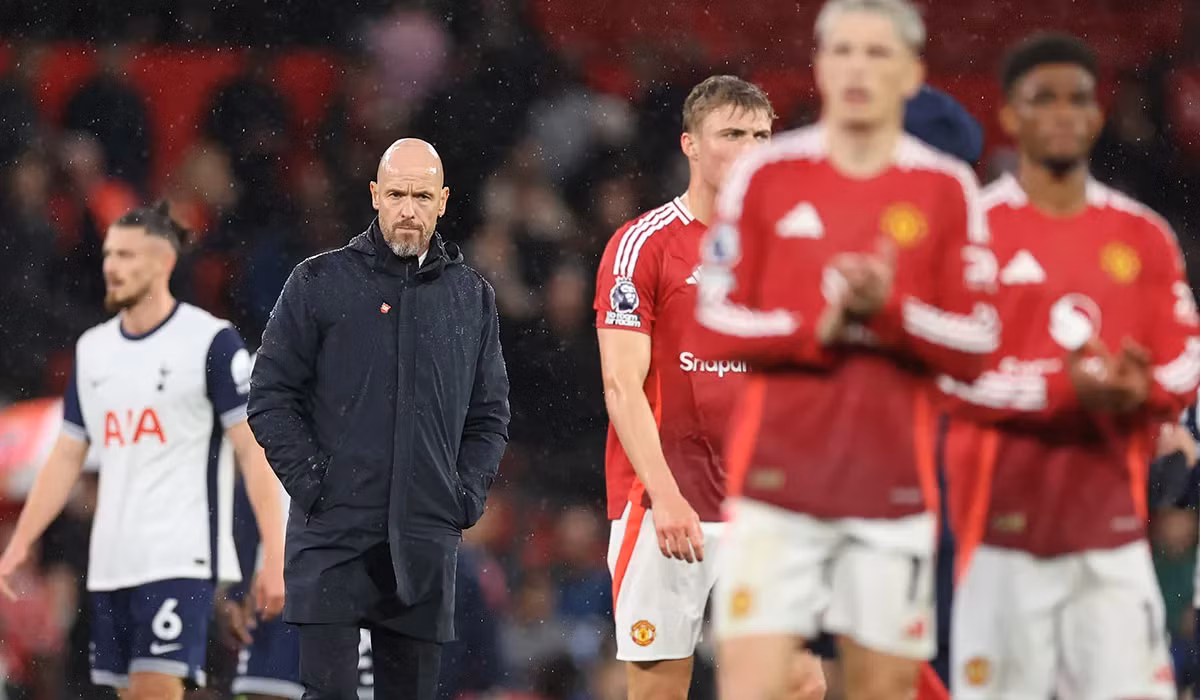 Ten Hag không thể chiếm trọn sự tin tưởng của các học trò. (Ảnh: Getty)