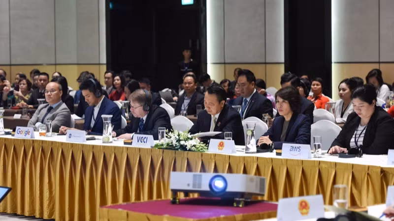 Các đại biểu tham dự Hội nghị. (Ảnh: Trần Hải) Các đại biểu tham dự Hội nghị. (Ảnh: Trần Hải)
