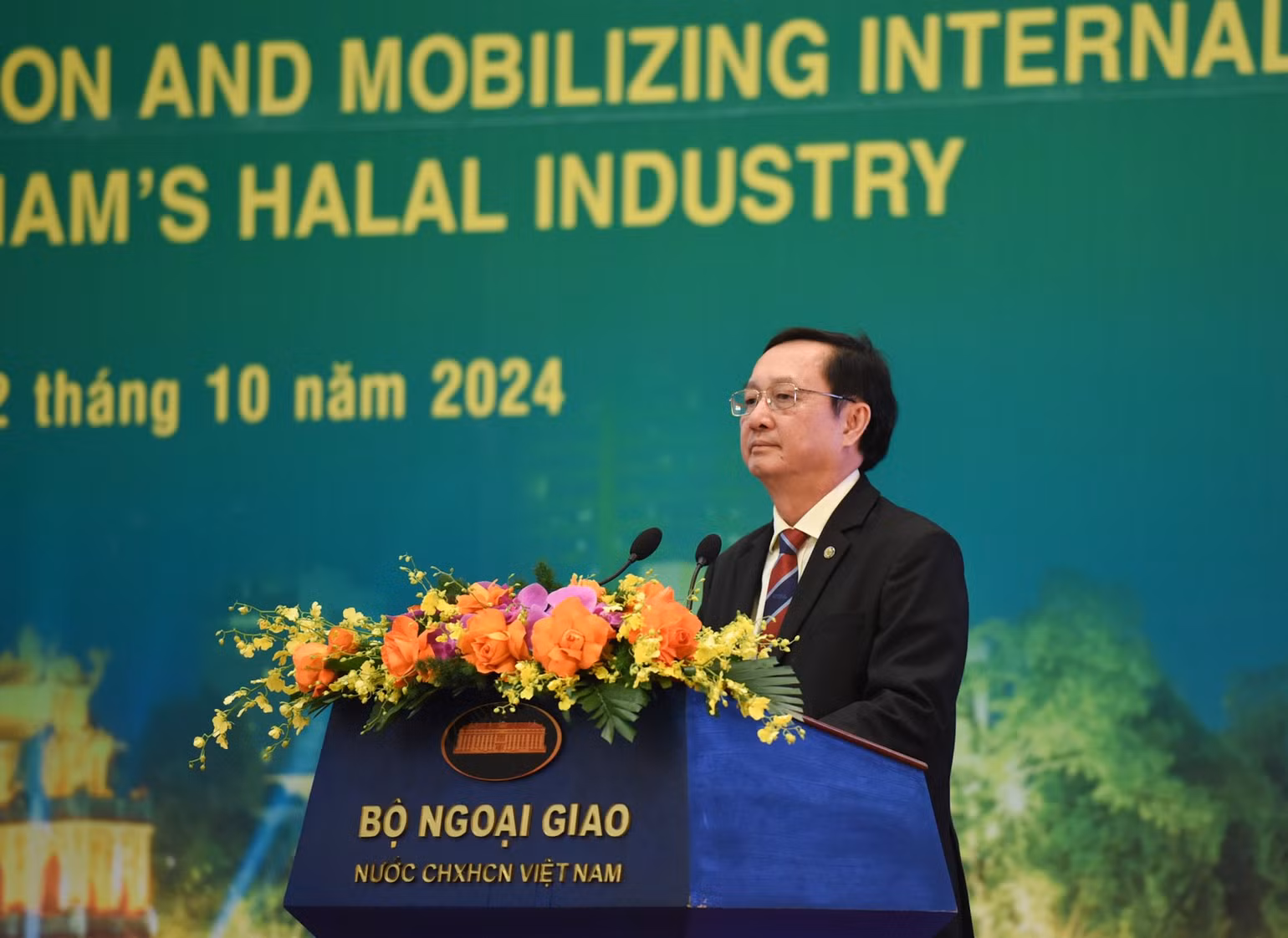 Bộ trưởng Khoa học và Công nghệ Huỳnh Thành Đạt phát biểu ý kiến tại Hội nghị. (Ảnh: TRẦN HẢI) Bộ trưởng Khoa học và Công nghệ Huỳnh Thành Đạt phát biểu ý kiến tại Hội nghị. (Ảnh: TRẦN HẢI)