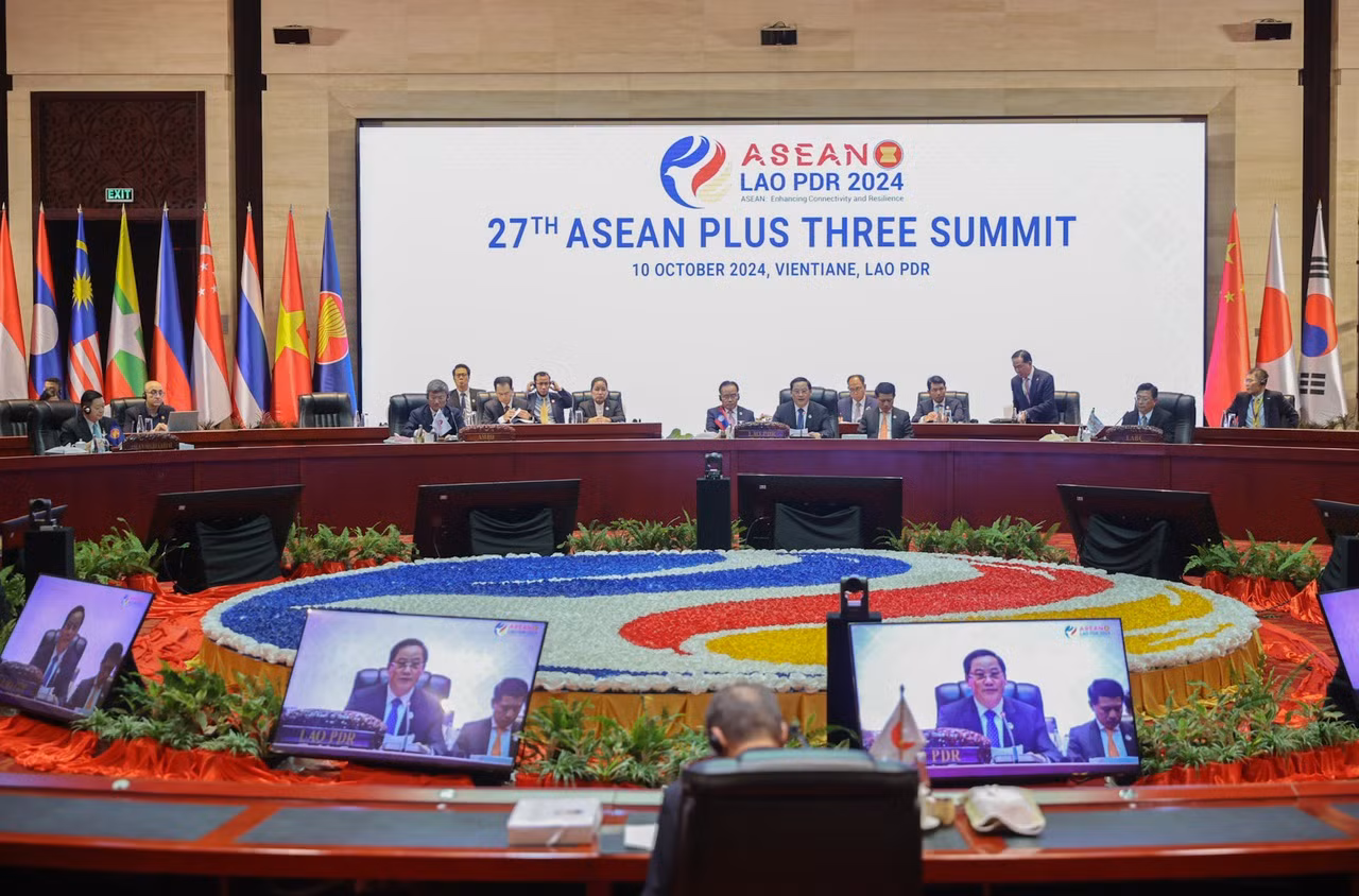 Quang cảnh Hội nghị Cấp cao ASEAN-3 (Ảnh: Nhật Bắc/VGP).
