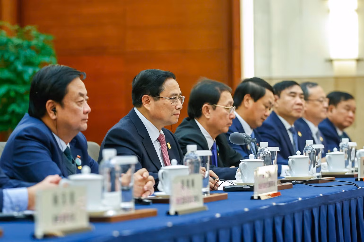 Thủ tướng Phạm Minh Chính phát biểu ý kiến tại Hội đàm. (Ảnh: Nhật Bắc/VGP) Thủ tướng Phạm Minh Chính phát biểu ý kiến tại Hội đàm. (Ảnh: Nhật Bắc/VGP)