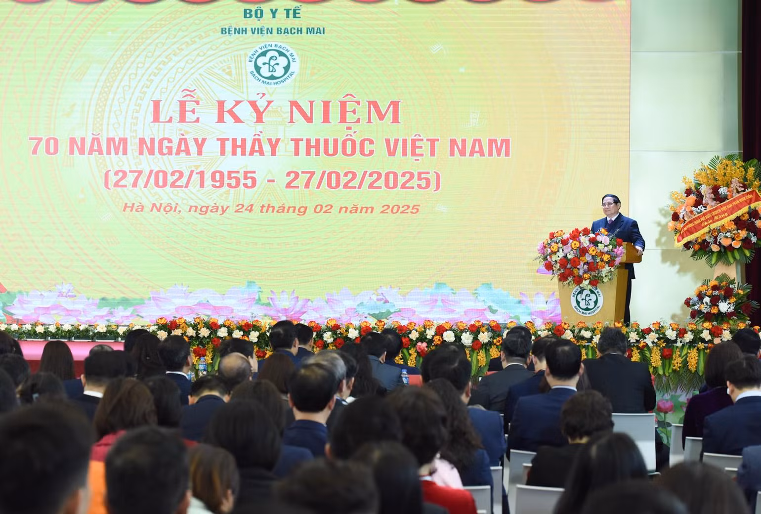 Quang cảnh lễ kỷ niệm. (Ảnh: TRẦN HẢI) Quang cảnh lễ kỷ niệm. (Ảnh: TRẦN HẢI)