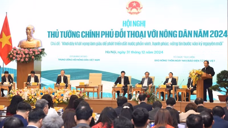 Quang cảnh Hội nghị đối thoại. (Ảnh: TRẦN HẢI) Quang cảnh Hội nghị đối thoại. (Ảnh: TRẦN HẢI)