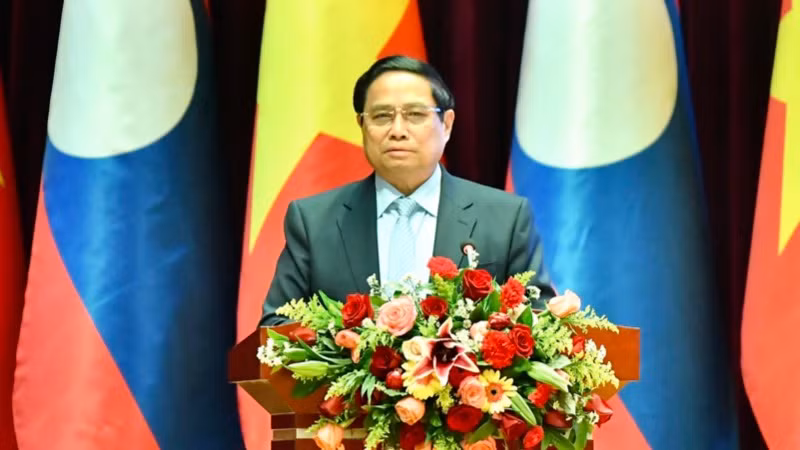 Thủ tướng Phạm Minh Chính phát biểu ý kiến tại Hội nghị. (Ảnh: THANH GIANG) Thủ tướng Phạm Minh Chính phát biểu ý kiến tại Hội nghị. (Ảnh: THANH GIANG)