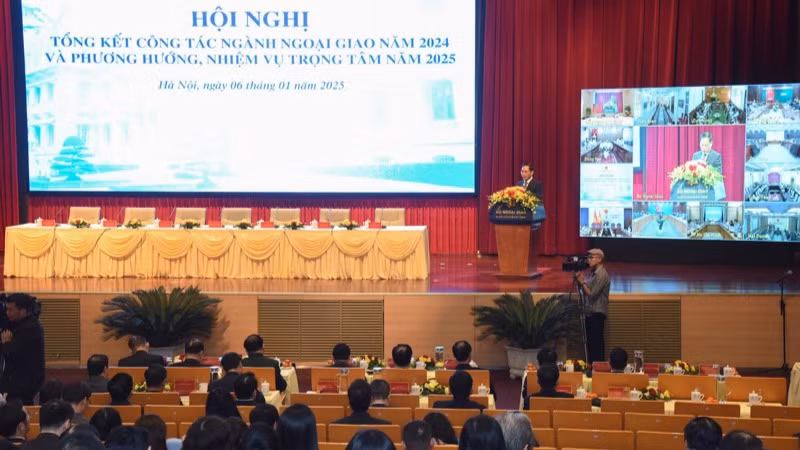 Quang cảnh Hội nghị. (Ảnh: TRẦN HẢI) Quang cảnh Hội nghị. (Ảnh: TRẦN HẢI)