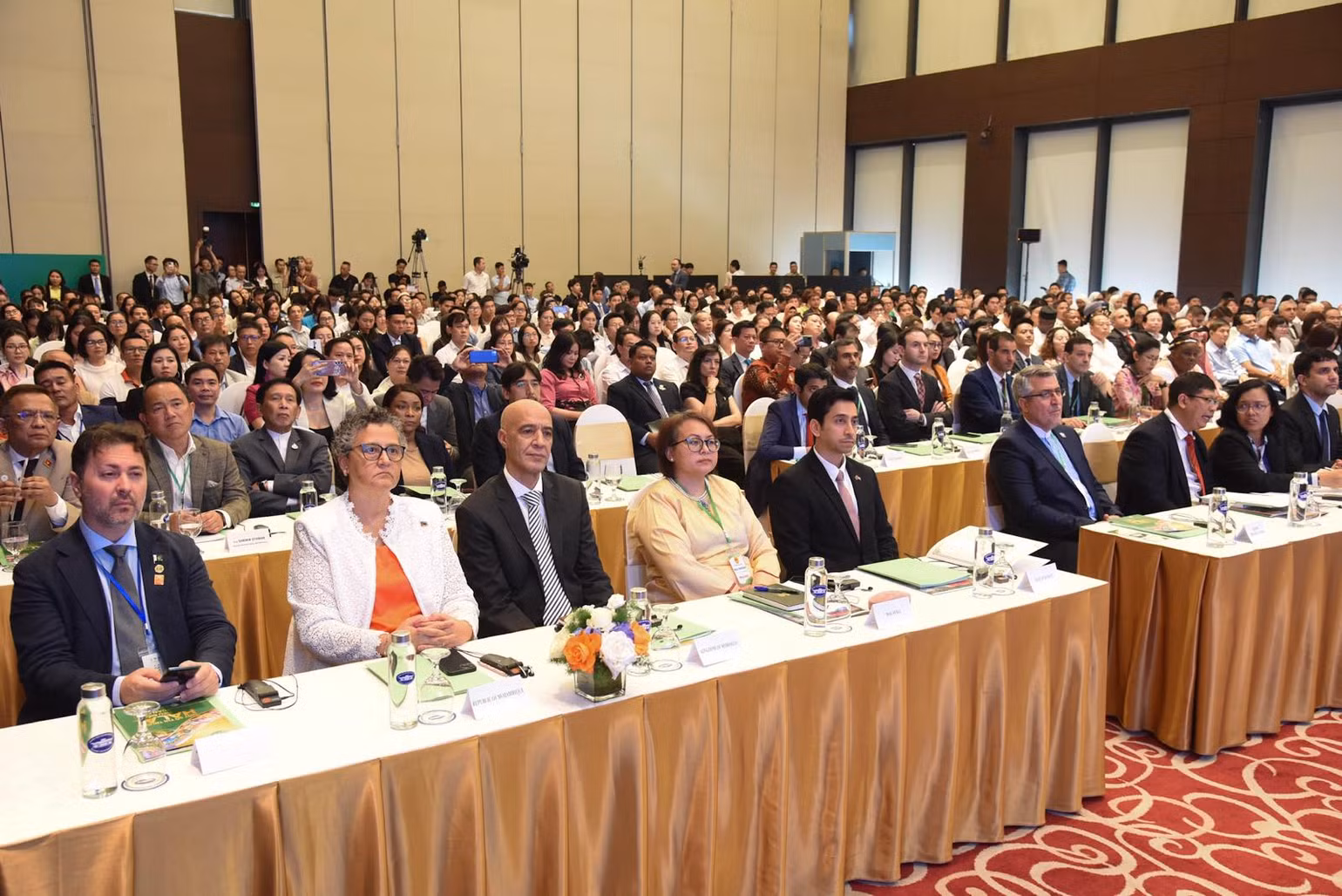Các đại biểu tham dự Hội nghị. (Ảnh: TRẦN HẢI) Các đại biểu tham dự Hội nghị. (Ảnh: TRẦN HẢI)