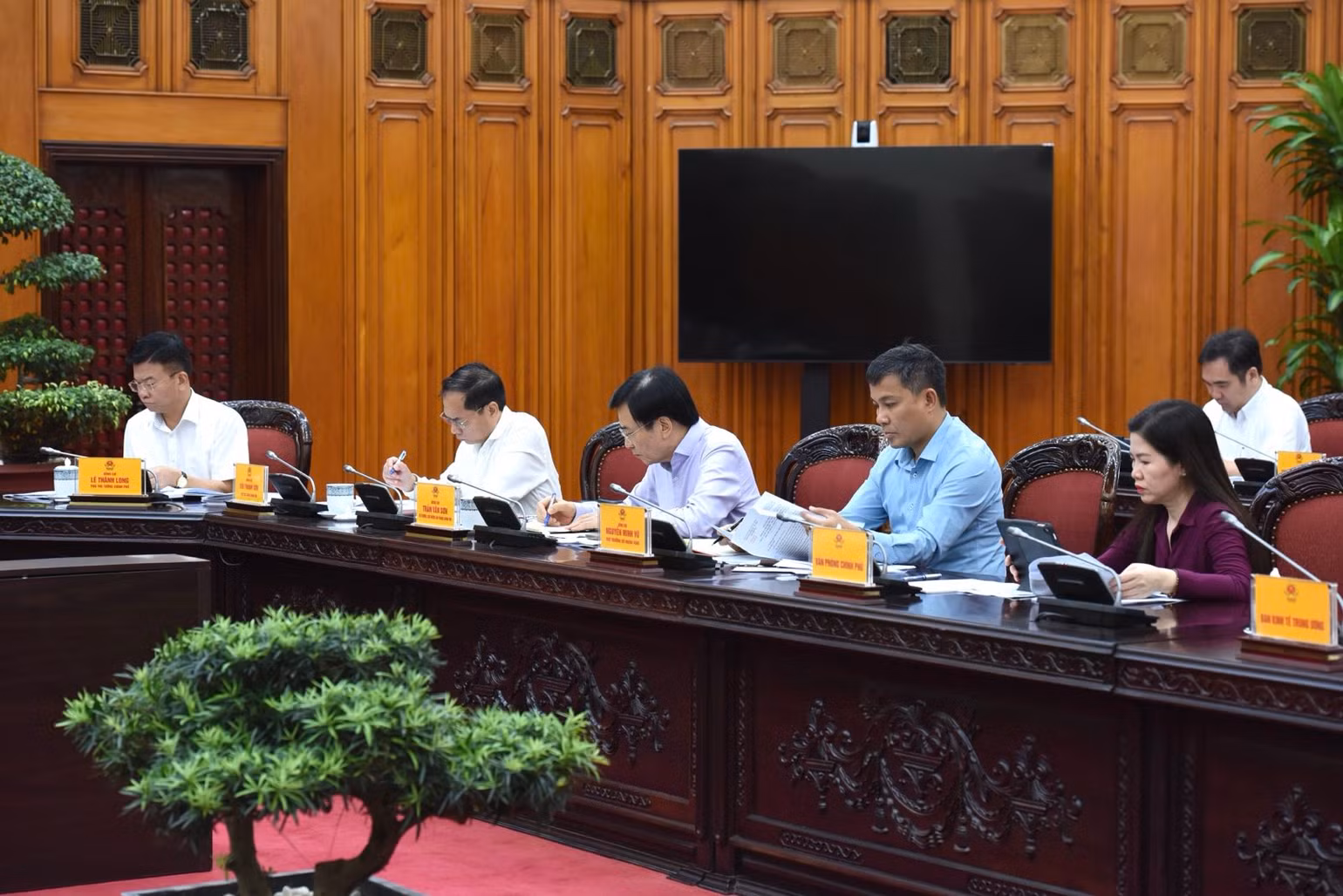 Các đại biểu tham dự Phiên họp. (Ảnh: Trần Hải)