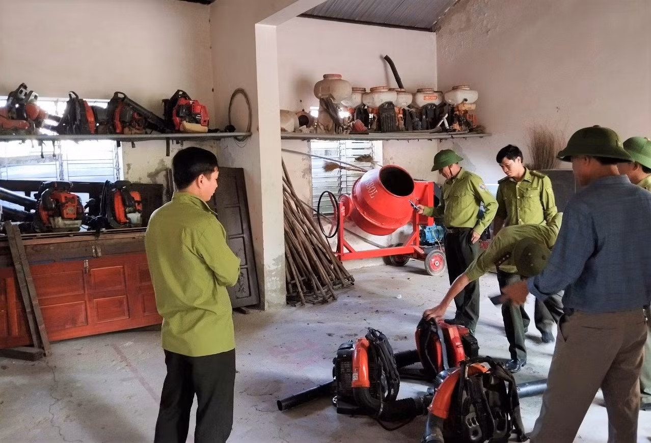 Việc bố trí đầy đủ phương tiện, thiết bị đóng vai trò hết sức quan trọng trong công tác phòng cháy, chữa cháy rừng.