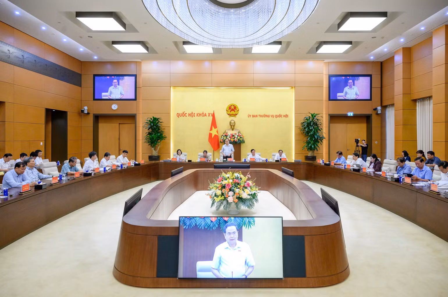 Quang cảnh cuộc họp tại Nhà Quốc hội. (Ảnh: Duy Linh) Quang cảnh cuộc họp tại Nhà Quốc hội. (Ảnh: Duy Linh)