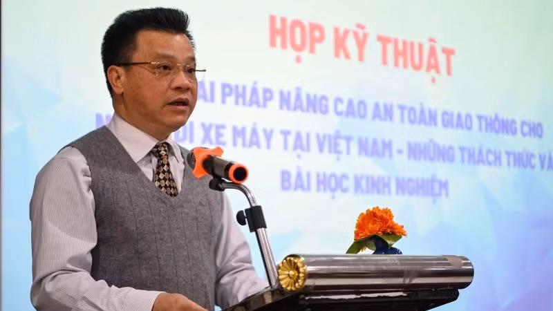 Ông Lê Kim Thành, Phó Chủ tịch chuyên trách Ủy ban An toàn giao thông Quốc gia.