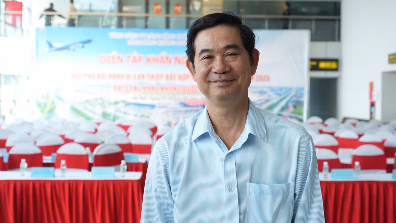 Ông Phạm Văn Hảo - Phó Cục trưởng Cục Hàng không Việt Nam đánh giá cao công tác tổ chức Diễn tập KN-07.