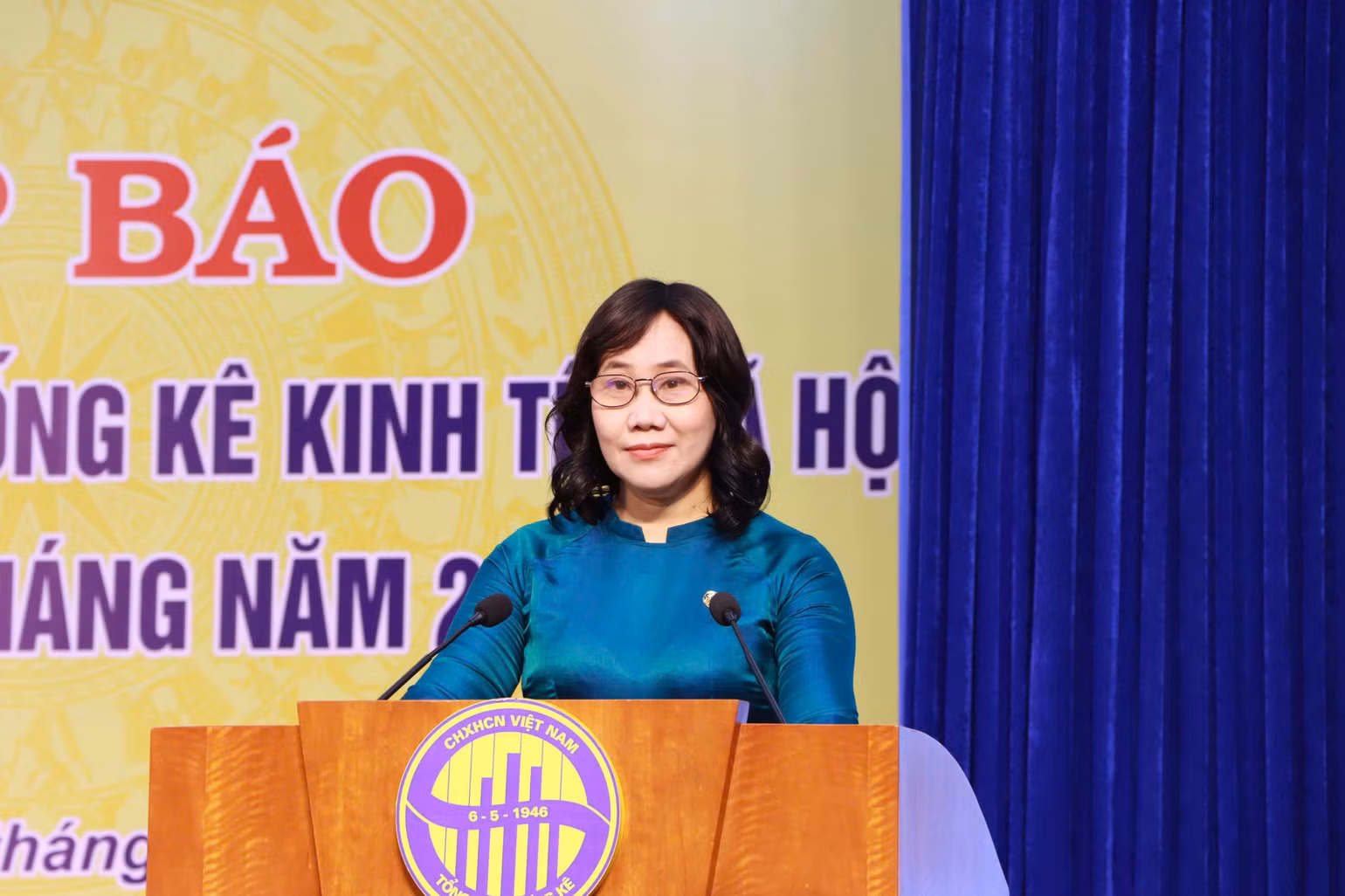 Tổng cục trưởng Thống kê NGUYỄN THỊ HƯƠNG