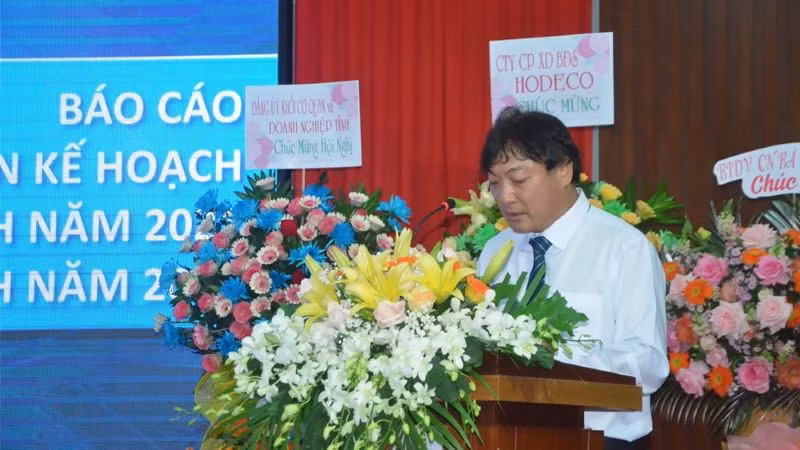 Ông Lê Viết Liên, Tổng Giám đốc Hodeco. Ông Lê Viết Liên, Tổng Giám đốc Hodeco.
