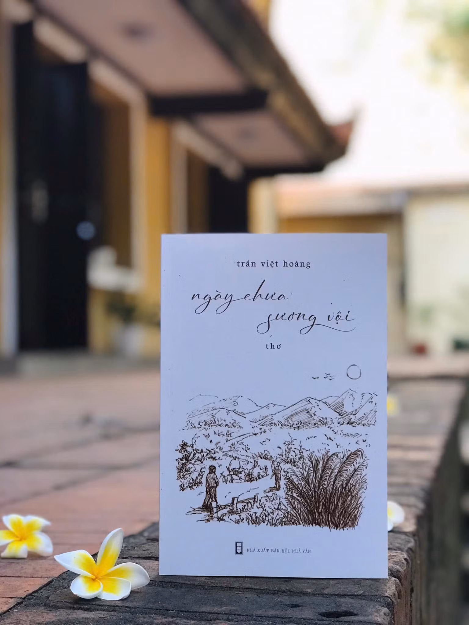 Tập thơ "Ngày chưa sương vội" của tác giả Trần Việt Hoàng.