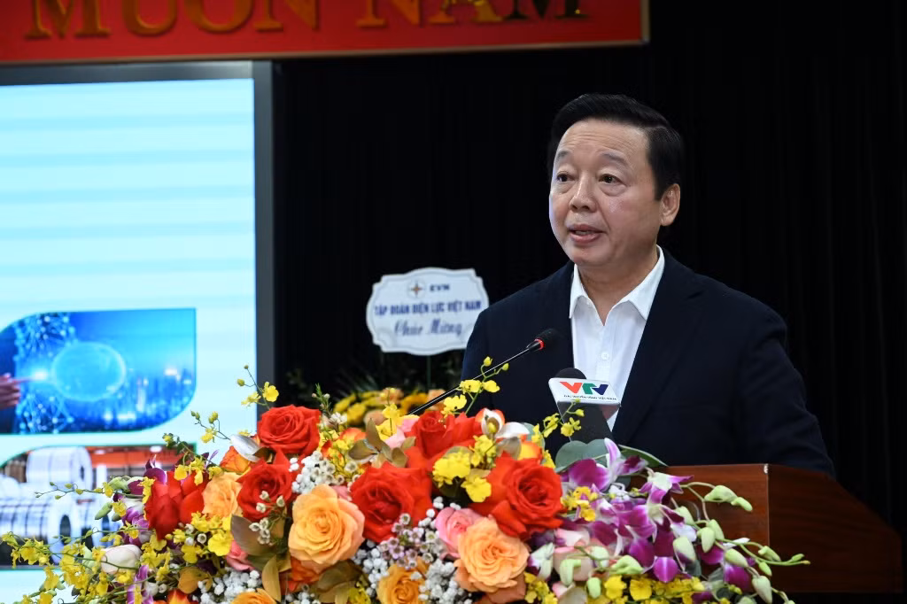 Phó Thủ tướng Trần Hồng Hà phát biểu ý kiến chỉ đạo Hội nghị.