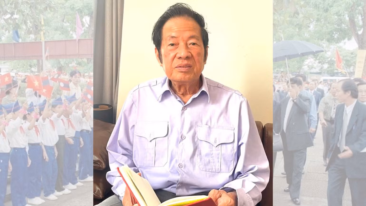 Trung tướng Nguyễn Tiến Long, Phó Chủ tịch Hội Hữu nghị Việt Nam-Lào.