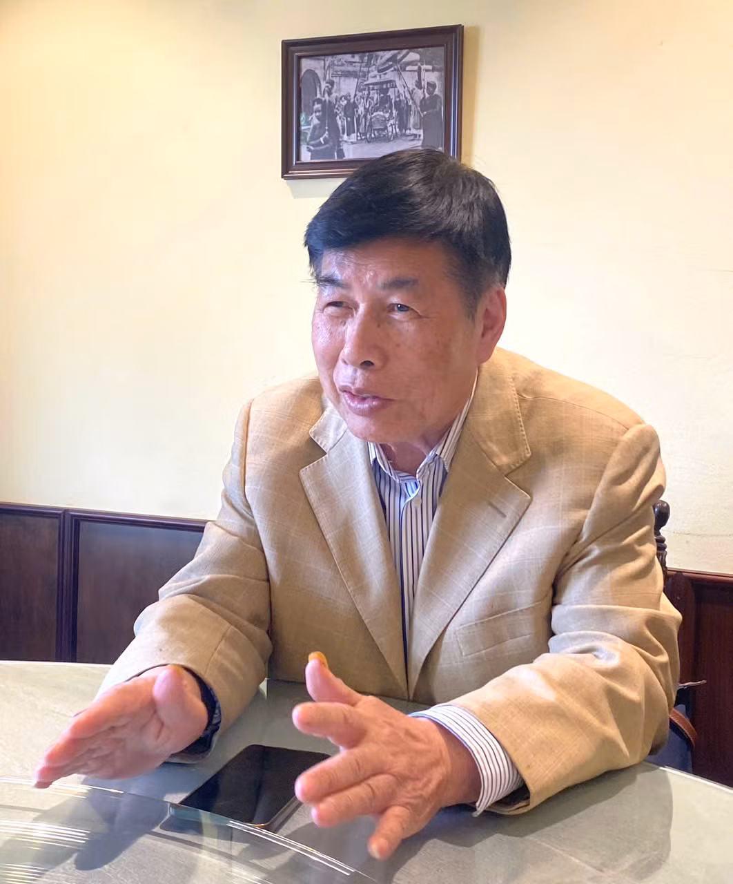 Ông Nguyễn Trung Nguyên, Giám đốc đầu tiên của Nhà Kỷ niệm các trường học Việt Nam ở Quế Lâm, Quảng Tây, Trung Quốc