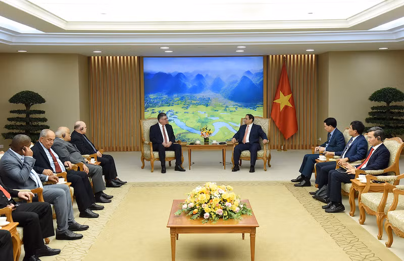 Quang cảnh buổi tiếp