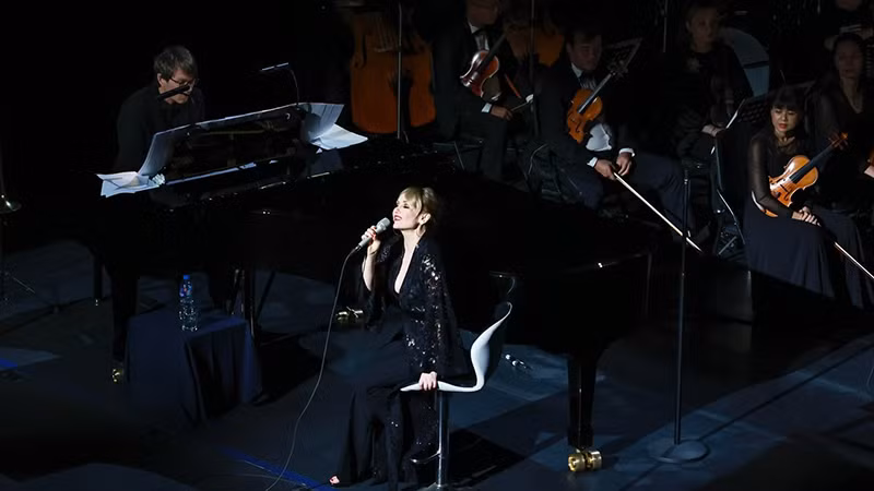 Nữ nghệ sĩ Katharine Mehrling sẽ có đêm biểu diễn thứ hai tại Việt Nam. (Ảnh HBSO)