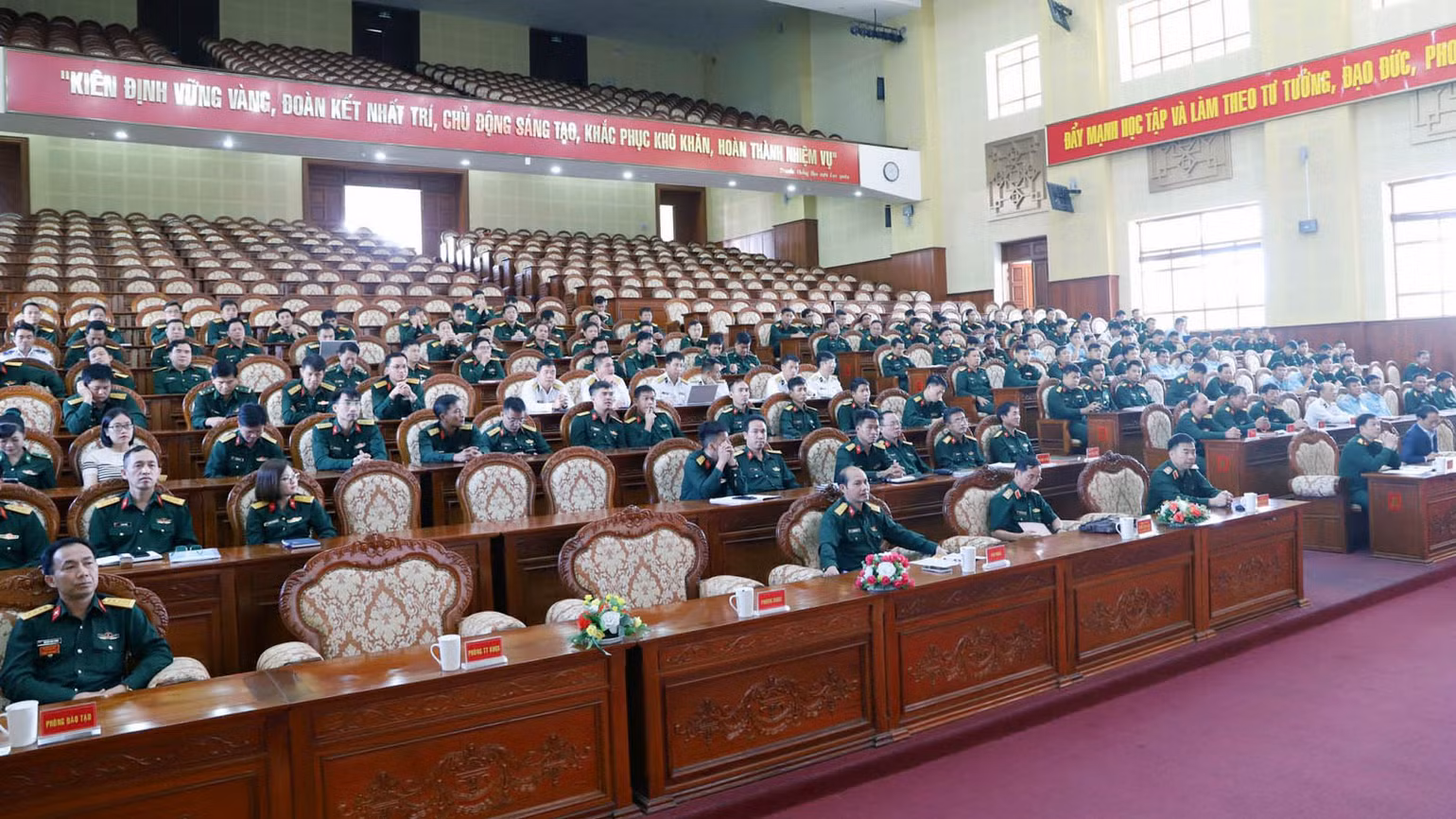 Quang cảnh bế mạc tập huấn. Quang cảnh bế mạc tập huấn.