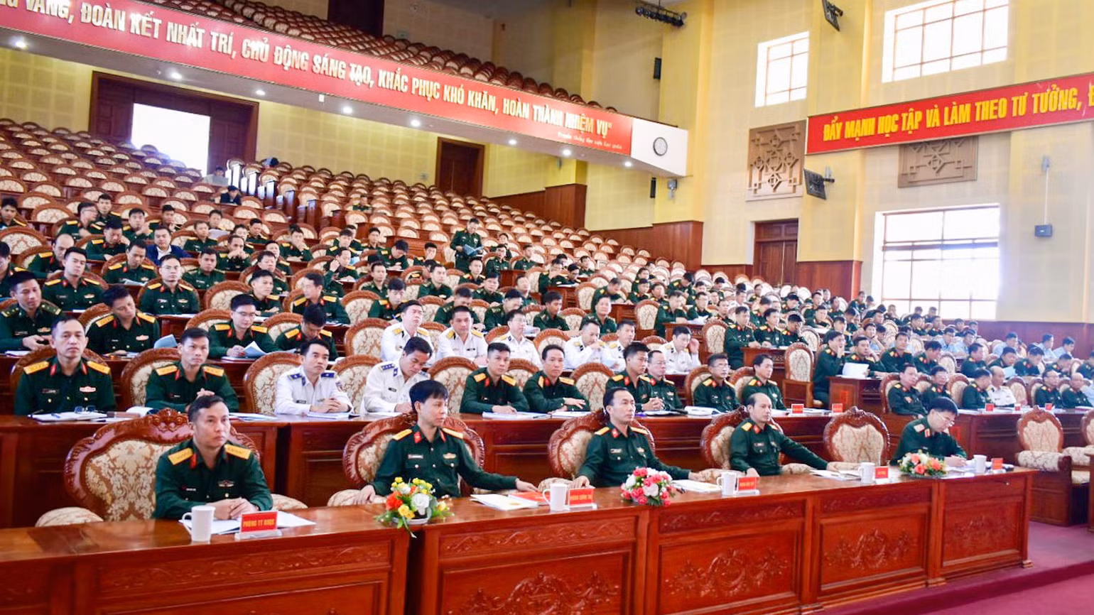 Quang cảnh hội nghị tập huấn. Quang cảnh hội nghị tập huấn.