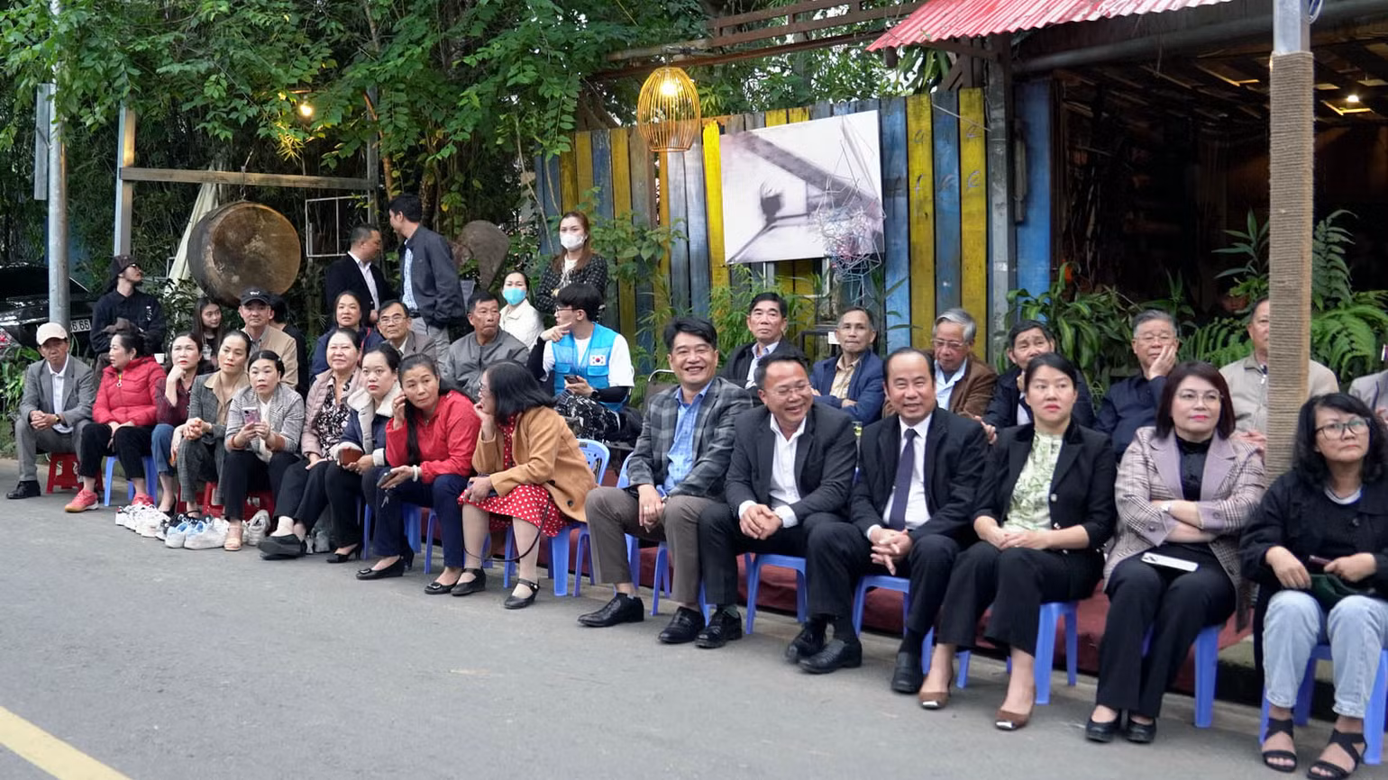 Đại biểu tham dự khai trương Cung đường nghệ thuật Đà Lạt mùa 2.