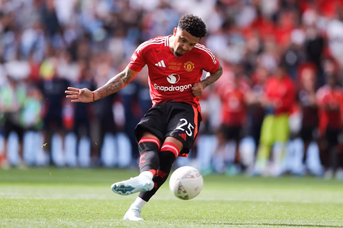 Sancho rời Manu để đến Chelsea. (Ảnh: Getty)
