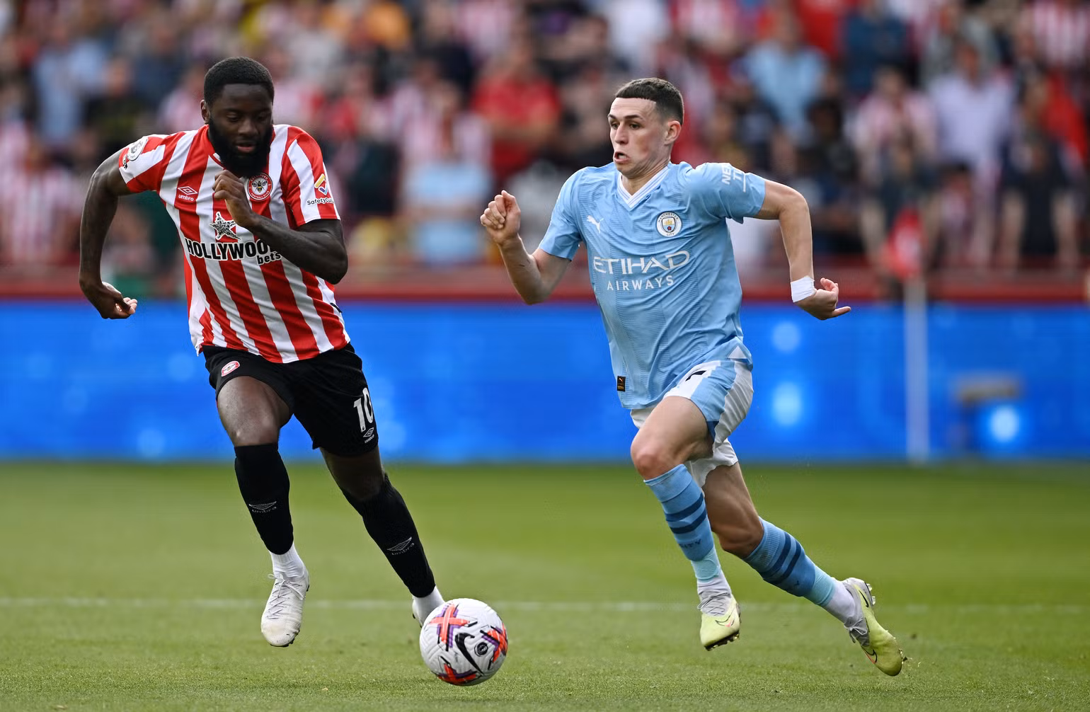 Phil Foden chói sáng trong màu áo Man City. (Ảnh: AFP) Phil Foden chói sáng trong màu áo Man City. (Ảnh: AFP)